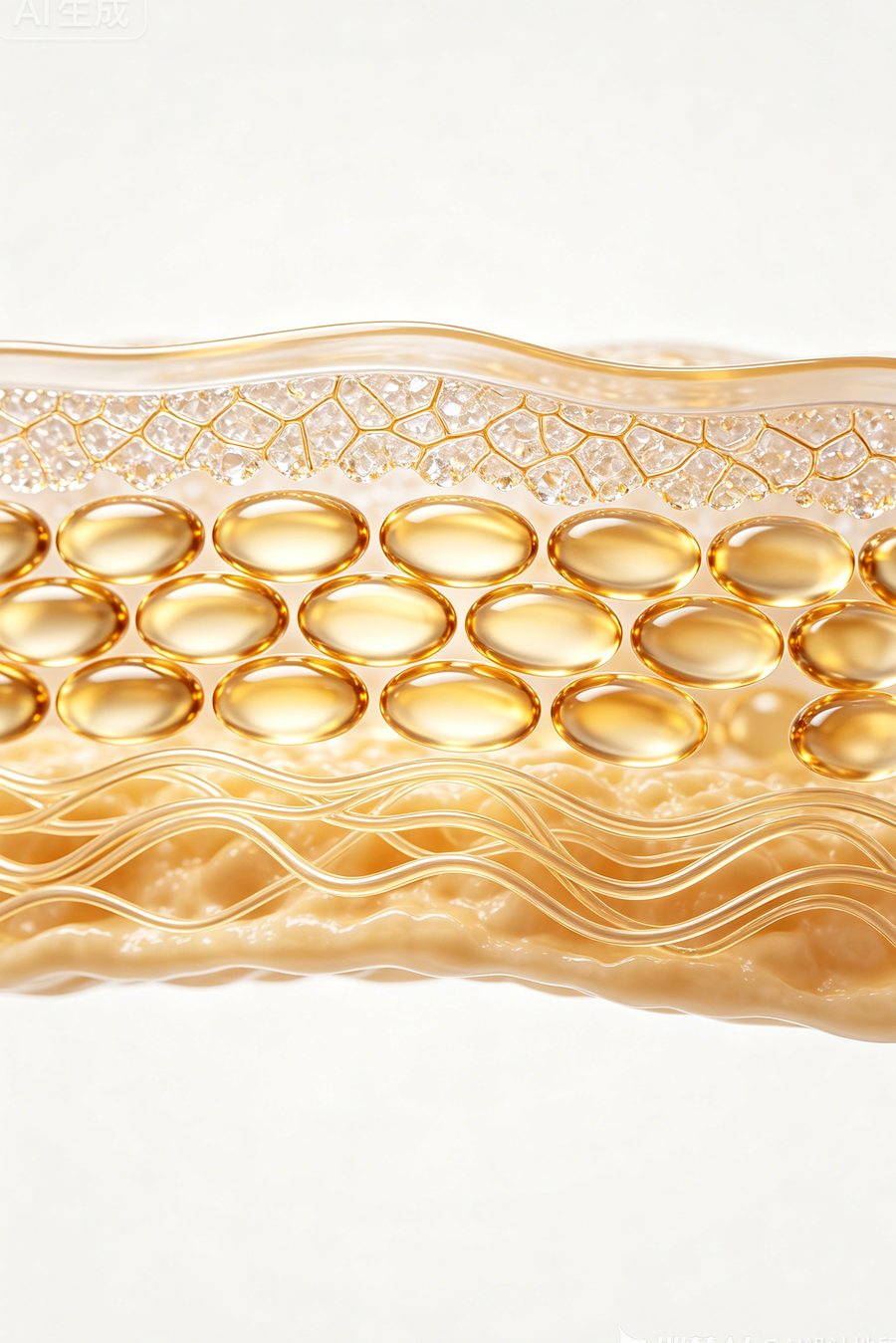 Restored skin barrier: plump, hydrated, sealed layers